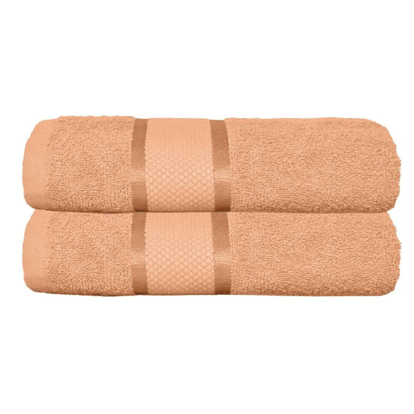 Set 2 prosoape bumbac 100%, 500 g/mp, model Dunga, ultra moi și absorbante|1055-PK 