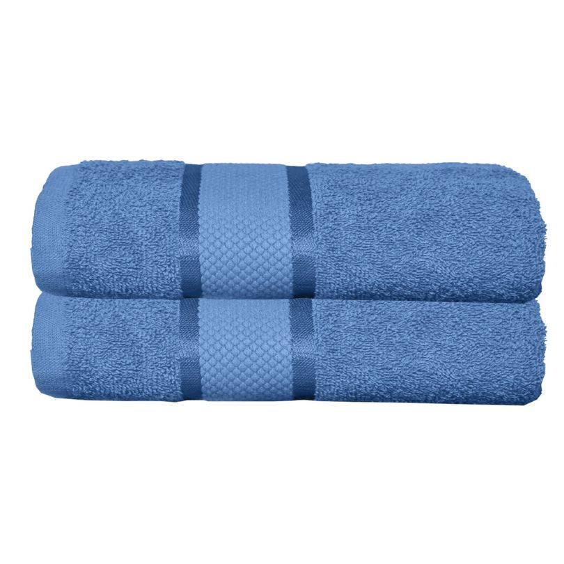 Set 2 prosoape bumbac 100%, 500 g/mp, model Dunga, ultra moi și absorbante|1056-PK 