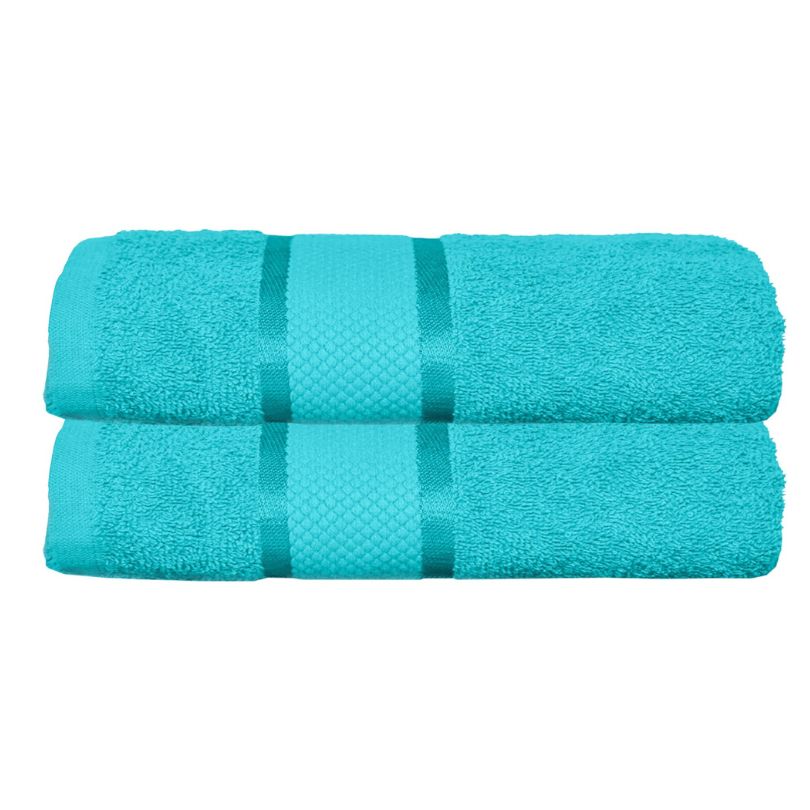 Set 2 prosoape bumbac 100%, 500 g/mp, model Dunga, ultra moi și absorbante|1058-PK 