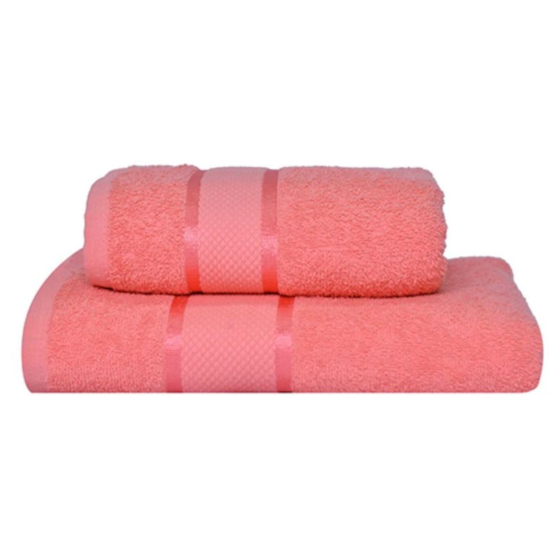 Set 2 prosoape bumbac 100%, 500 g/mp, model Dunga, ultra moi și absorbante|1067-PK