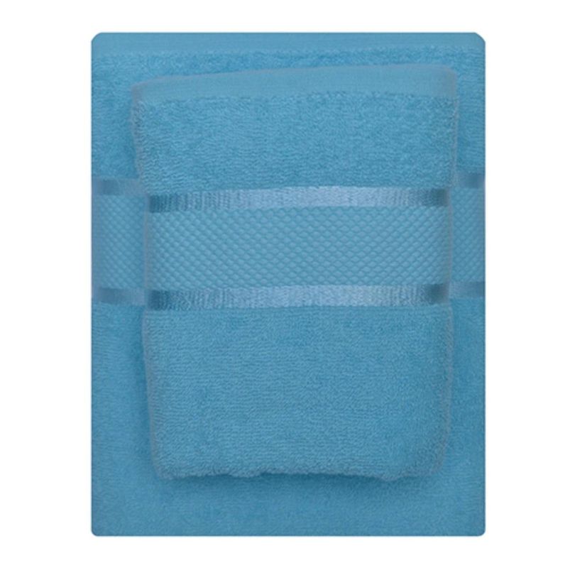 Set 2 prosoape bumbac 100%, 500 g/mp, model Dunga, ultra moi și absorbante|1069-PK