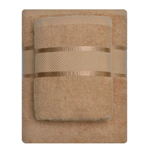 Set 2 prosoape bumbac 100%, 500 g/mp, model Dunga, ultra moi și absorbante|1071-PK  2