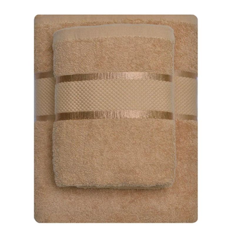 Set 2 prosoape bumbac 100%, 500 g/mp, model Dunga, ultra moi și absorbante|1071-PK  2