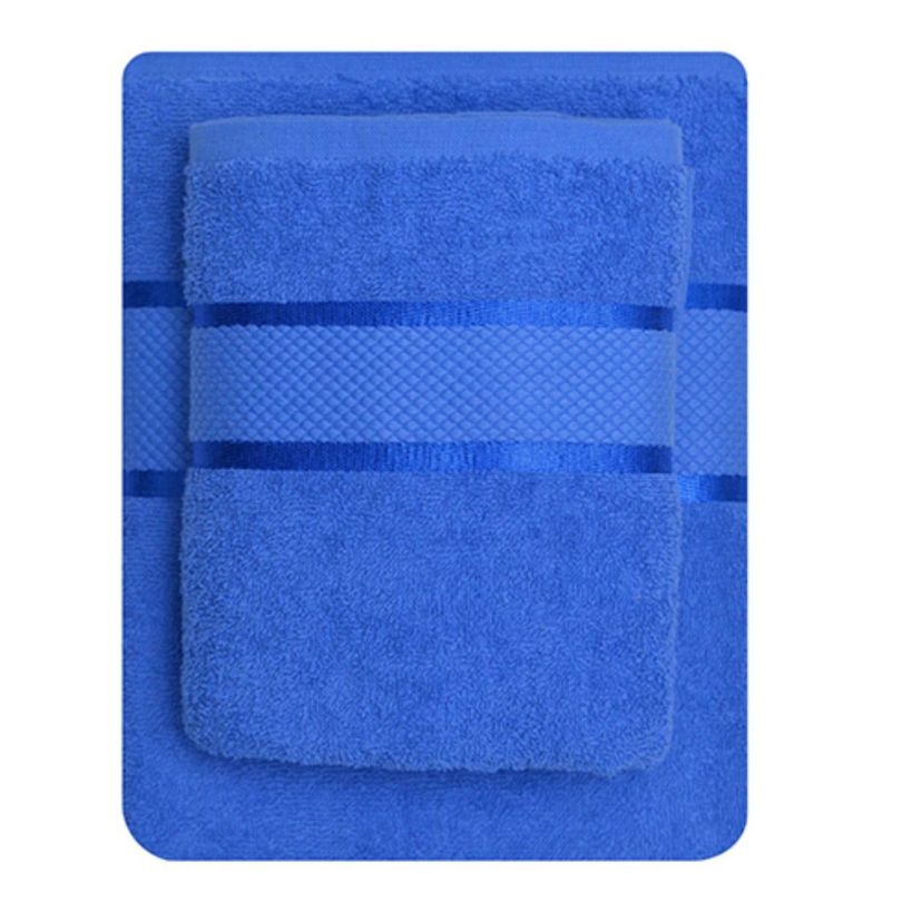 Set 2 prosoape bumbac 100%, 500 g/mp, model Dunga, ultra moi și absorbante|1073-PK 2
