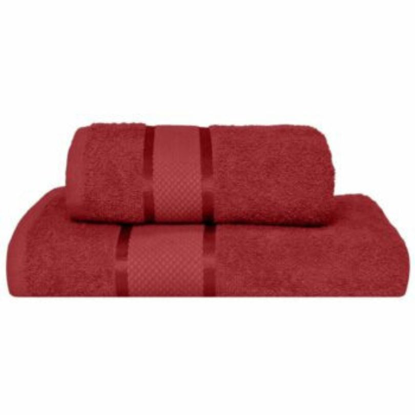 Set 2 prosoape bumbac 100%, 500 g/mp, model Dunga, ultra moi și absorbante|1074-PK 