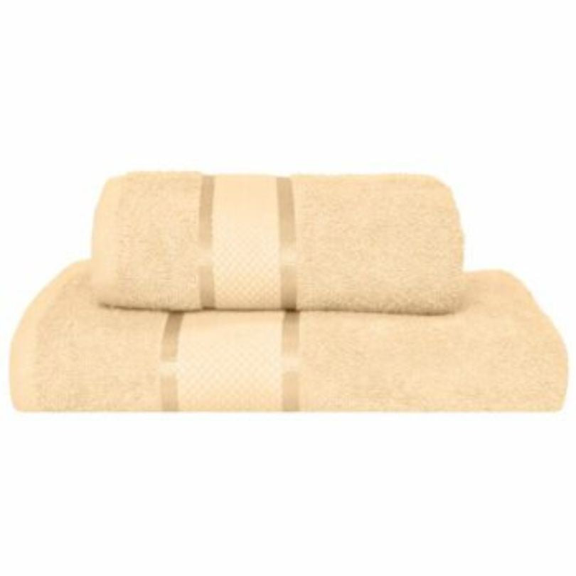 Set 2 prosoape bumbac 100%, 500 g/mp, model Dunga, ultra moi și absorbante|1075-PK