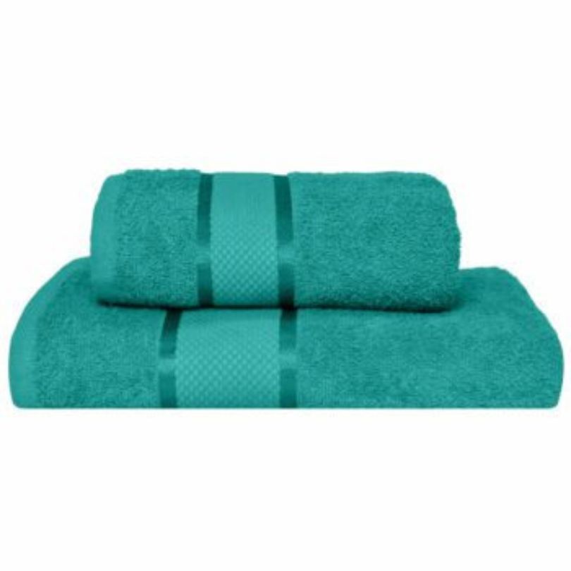 Set 2 prosoape bumbac 100%, 500 g/mp, model Dunga, ultra moi și absorbante|1076-PK 