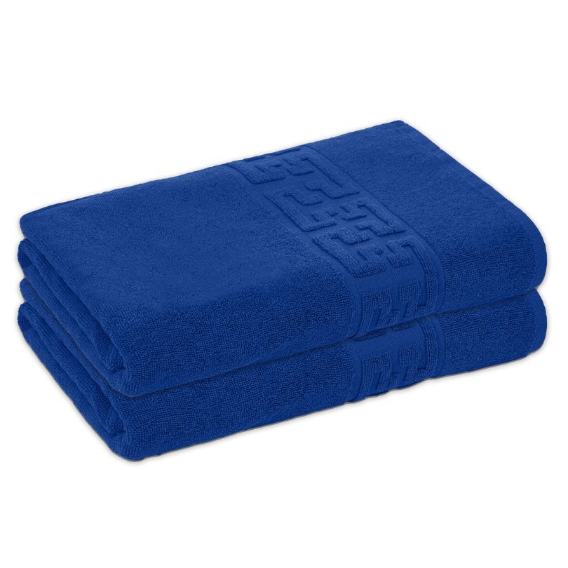 Set 2 prosoape bumbac 100%, 500 g/mp, model Greek, moi si absorbante | 0540-PK