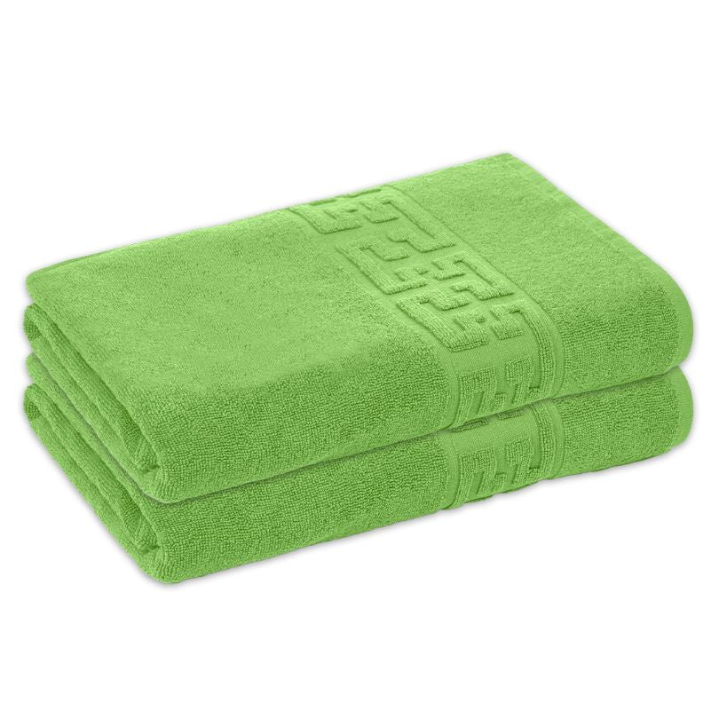 Set 2 prosoape bumbac 100%, 500 g/mp, model Greek, moi si absorbante | 0546-PK