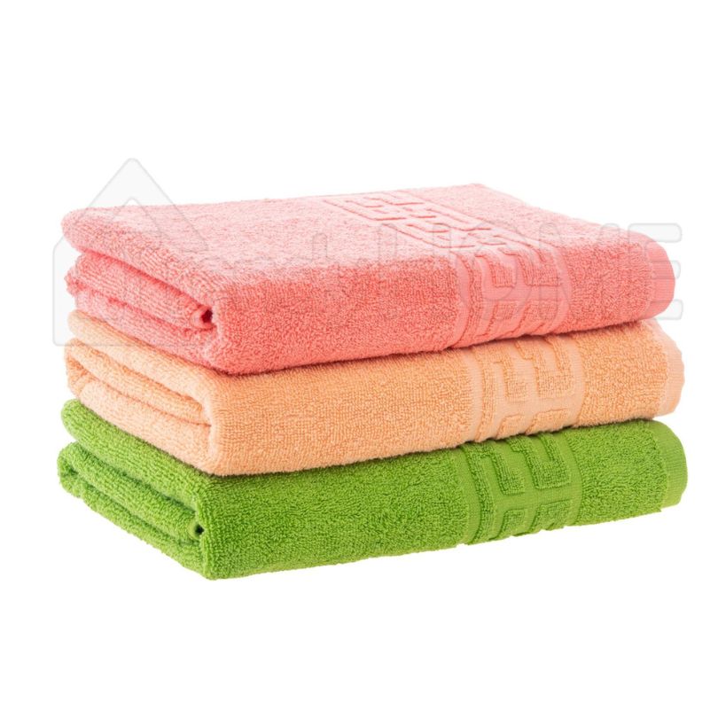 Set 3 prosoape bumbac 100%, 500 g/mp, model Greek, moi si absorbante | 0556-PK