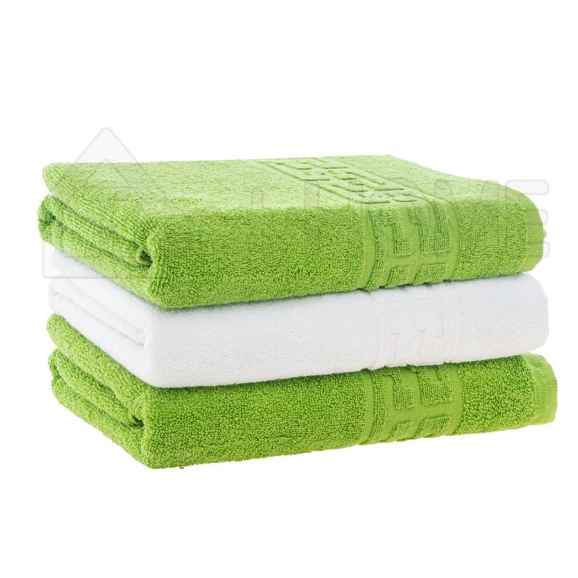 Set 3 prosoape bumbac 100%, 500 g/mp, model Greek, moi si absorbante | 0557-PK 