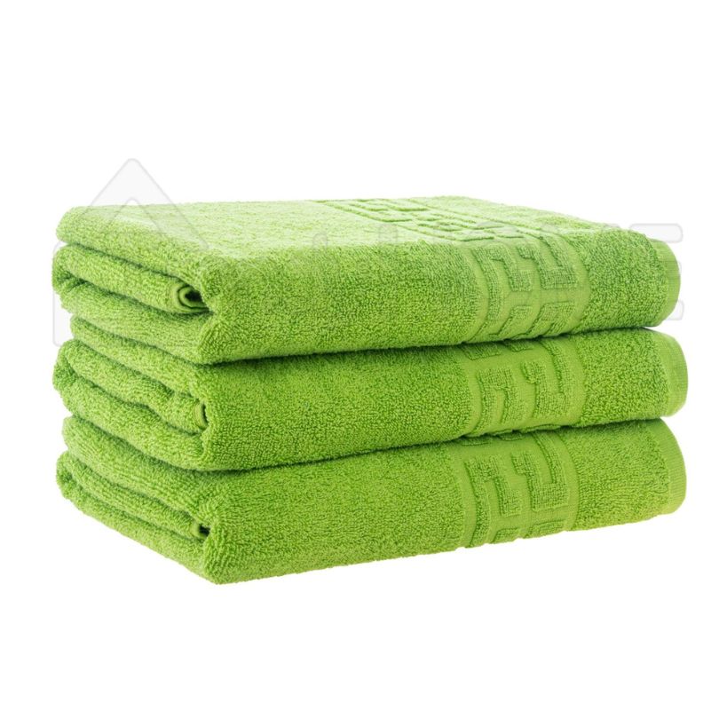 Set 3 prosoape bumbac 100%, 500 g/mp, model Greek, moi si absorbante | 0558-PK 