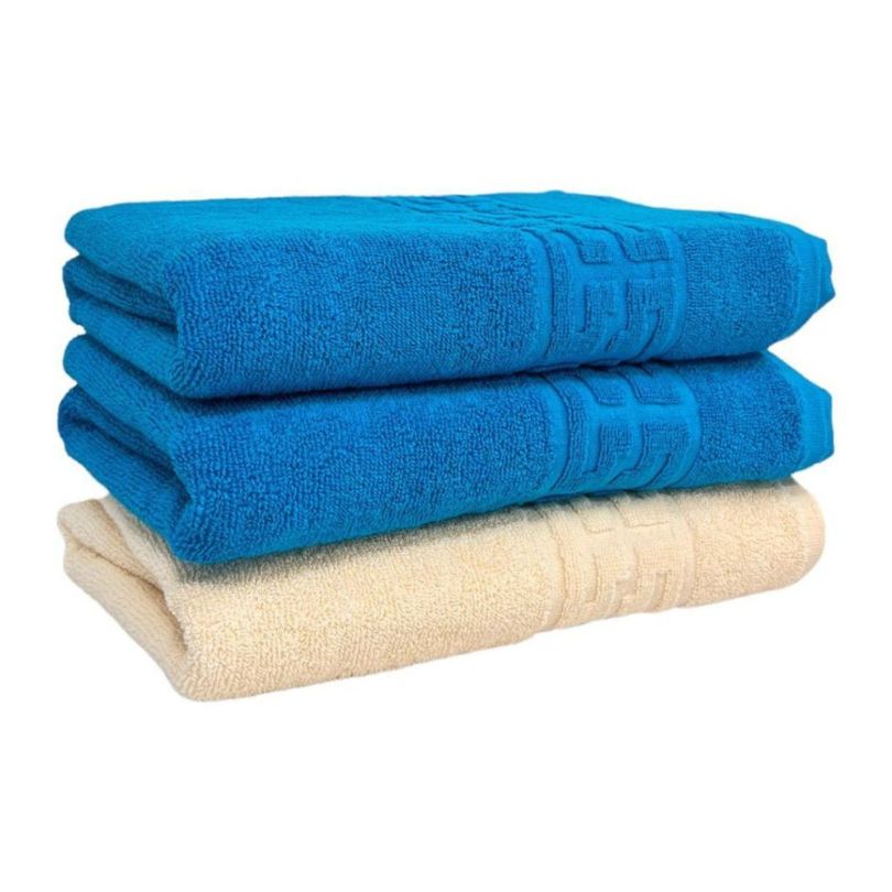 Set 3 prosoape bumbac 100%, 500 g/mp, model Greek, moi si absorbante | 0560-PK 