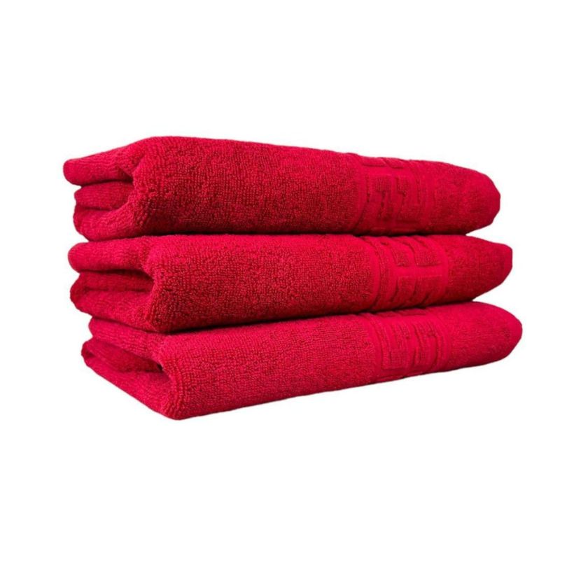 Set 3 prosoape bumbac 100%, 500 g/mp, model Greek, moi si absorbante | 0580-PK