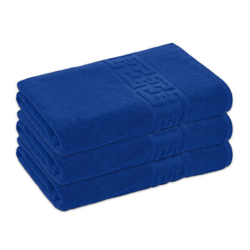 Set 3 prosoape bumbac 100%, 500 g/mp, model Greek, moi si absorbante | 0581-PK