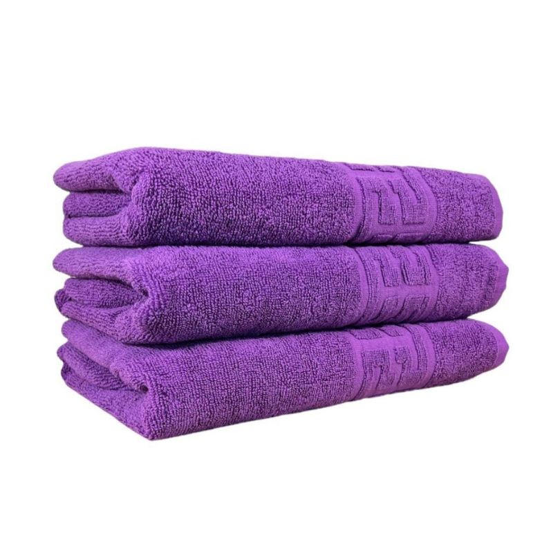 Set 3 prosoape bumbac 100%, 500 g/mp, model Greek, moi si absorbante | 0595-PK