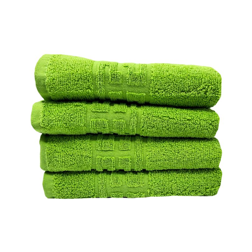 Set 4 prosoape bumbac 100%, 500 g/mp, model Greek, moi si absorbante | 0623-PK