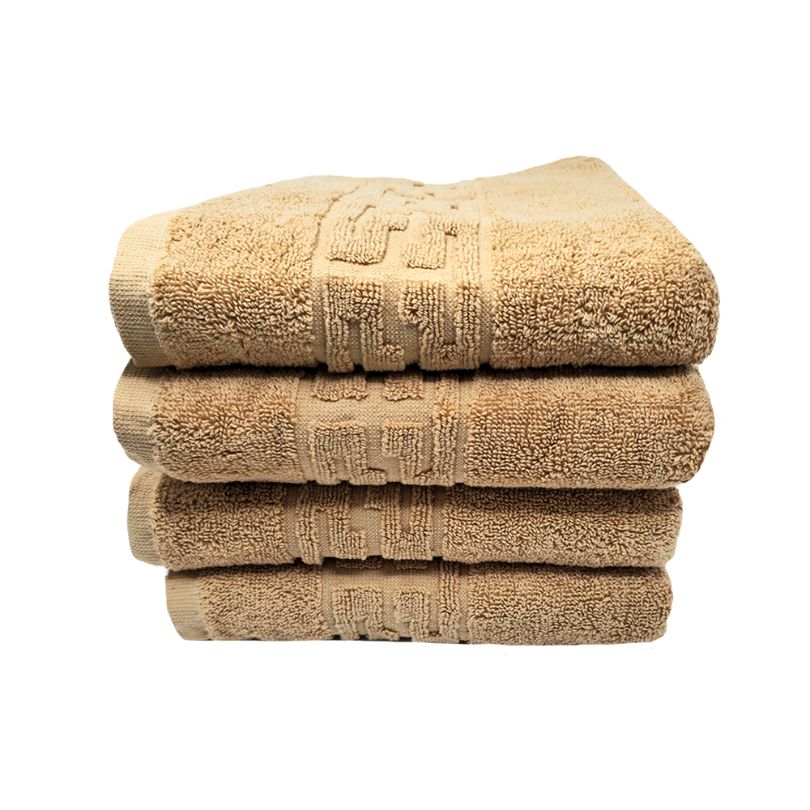 Set 4 prosoape bumbac 100%, 500 g/mp, model Greek, moi si absorbante | 0628-PK 