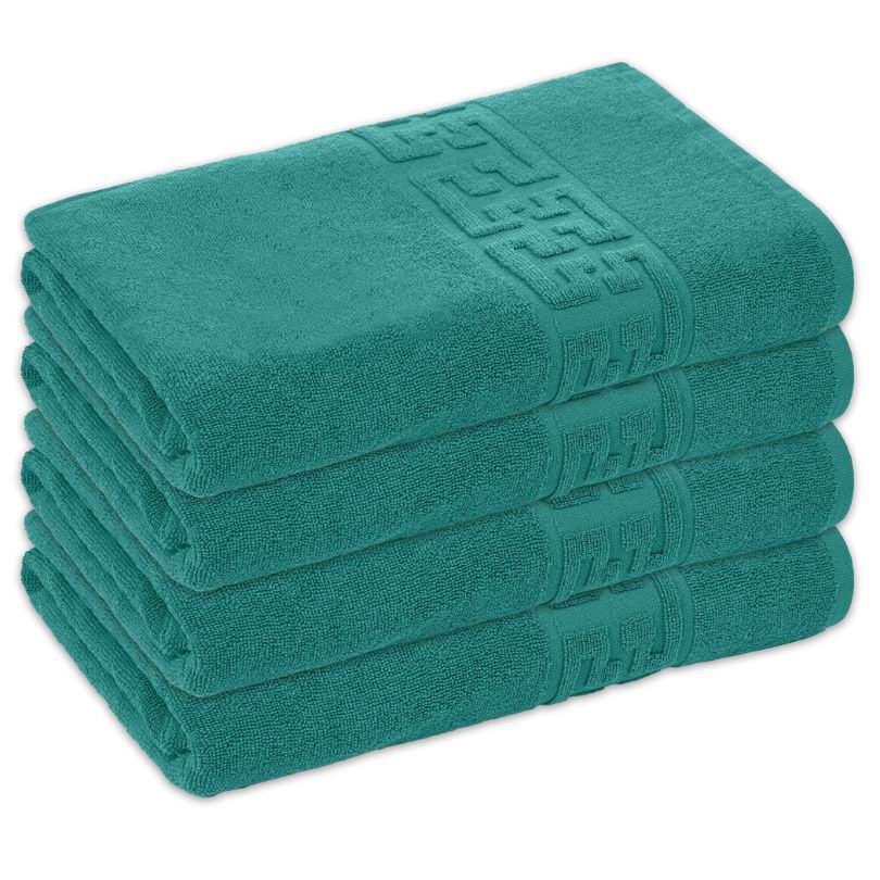 Set 4 prosoape bumbac 100%, 500 g/mp, model Greek, moi si absorbante | 0632-PK 