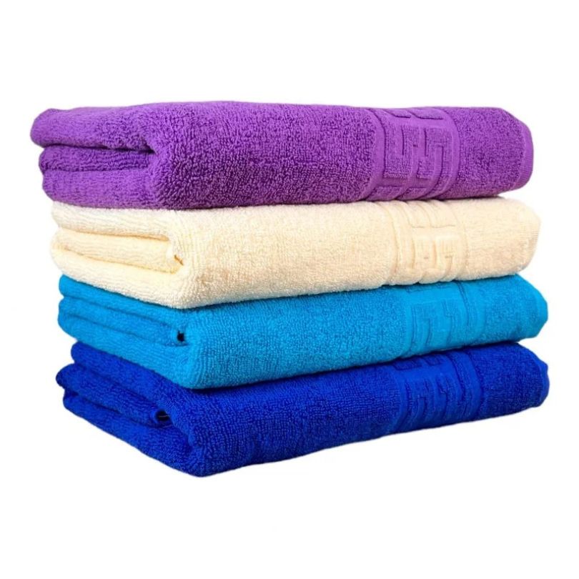 Set 4 prosoape bumbac 100%, 500 g/mp, model Greek, moi si absorbante | 0633-PK