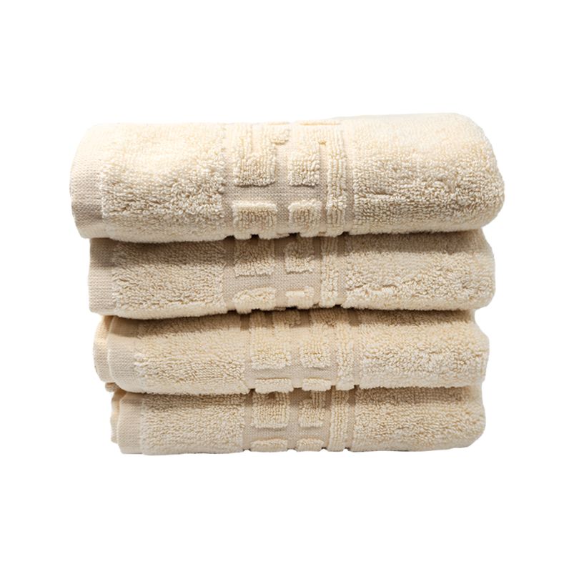 Set 4 prosoape bumbac 100%, 500 g/mp, model Greek, moi si absorbante | 0644-PK