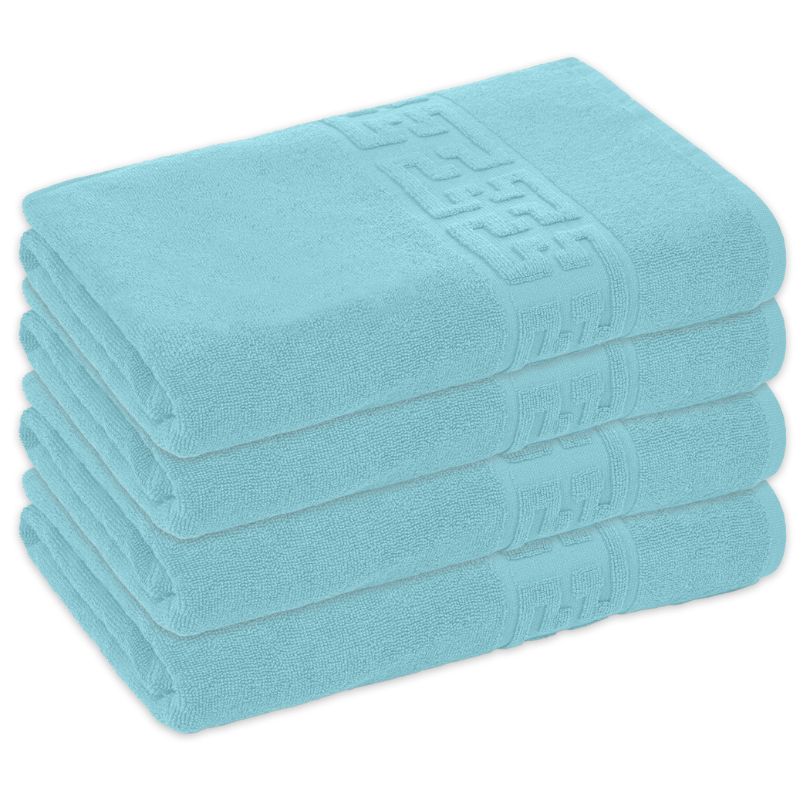 Set 4 prosoape bumbac 100%, 500 g/mp, model Greek, moi si absorbante | 0652-PK