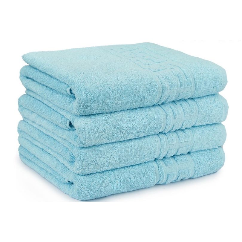 Set 4 prosoape bumbac 100%, 500 g/mp, model Greek, moi si absorbante | 0653-PK