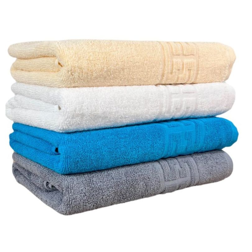 Set 4 prosoape bumbac 100%, 500 g/mp, model Greek, moi si absorbante | 0657-PK