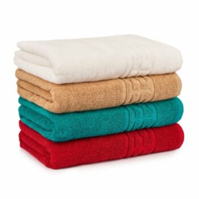 Set 4 prosoape bumbac 100%, 500 g/mp, model Greek, moi si absorbante | 0658-PK 