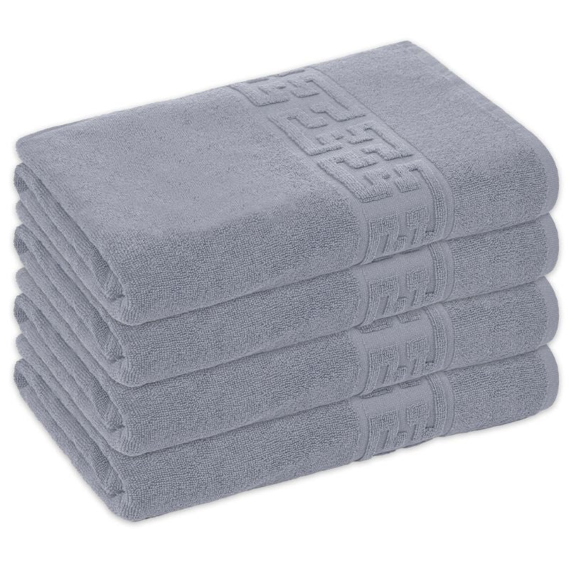 Set 4 prosoape bumbac 100%, 500 g/mp, model Greek, moi si absorbante | 0663-PK