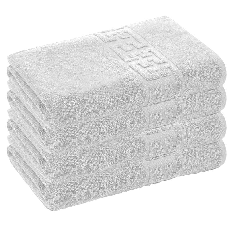 Set 4 prosoape bumbac 100%, 500 g/mp, model Greek, moi si absorbante | 0664-PK 