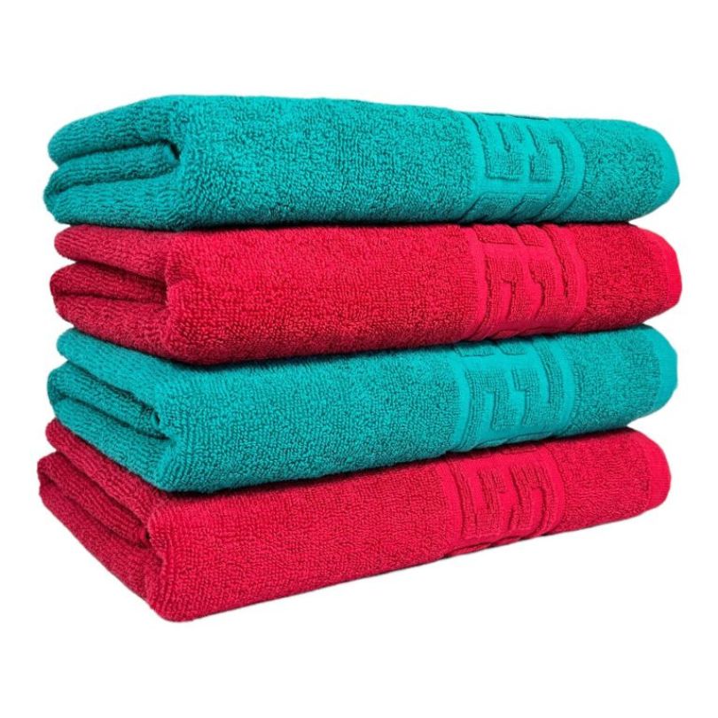 Set 4 prosoape bumbac 100%, 500 g/mp, model Greek, moi si absorbante | 0666-PK 