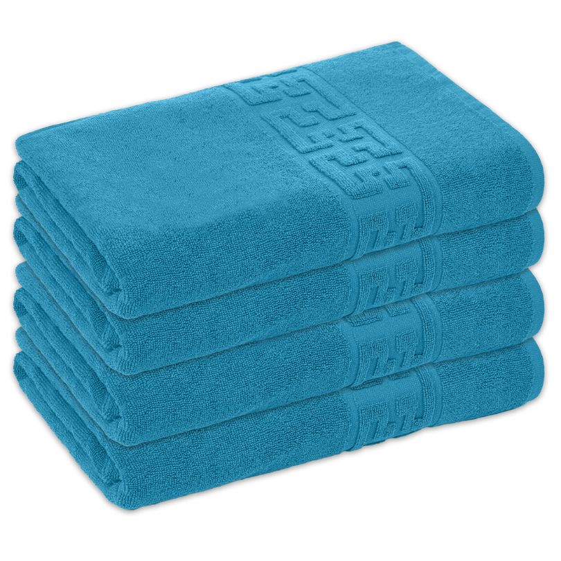 Set 4 prosoape bumbac 100%, 500 g/mp, model Greek, moi si absorbante | 0671-PK