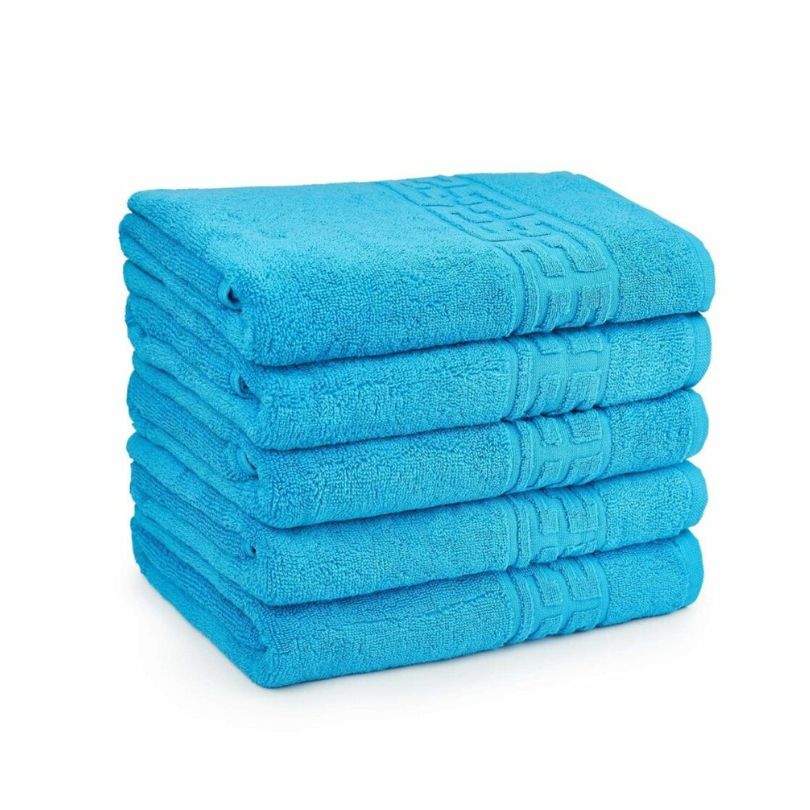 Set 5 prosoape bumbac 100%, 500 g/mp, model Greek, moi și absorbante | 0869-PK