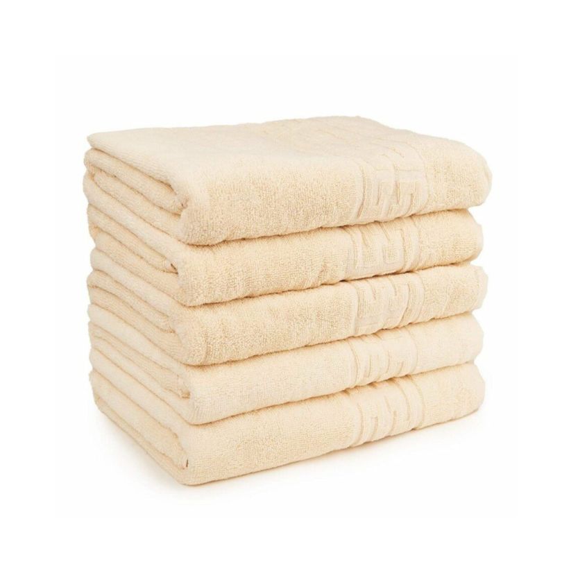 Set 5 prosoape bumbac 100%, 500 g/mp, model Greek, moi și absorbante | 0885-PK