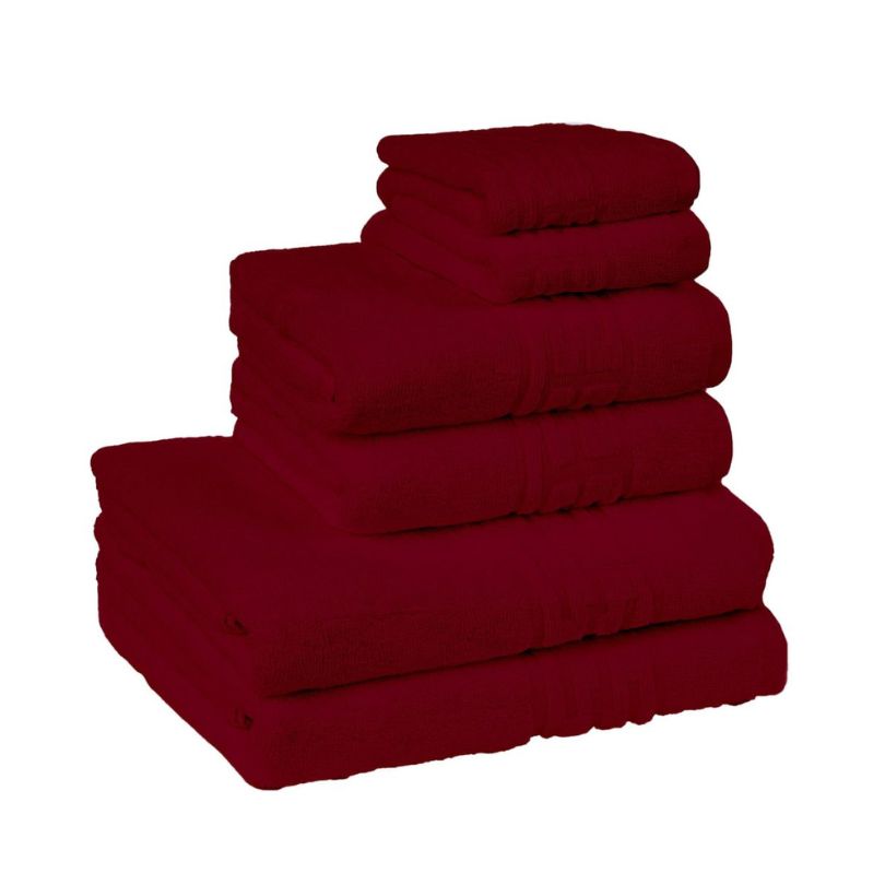 Set 6 prosoape Greek, bumbac 100%, 500 g/mp, ultra moi și absorbante | 0924-PK 