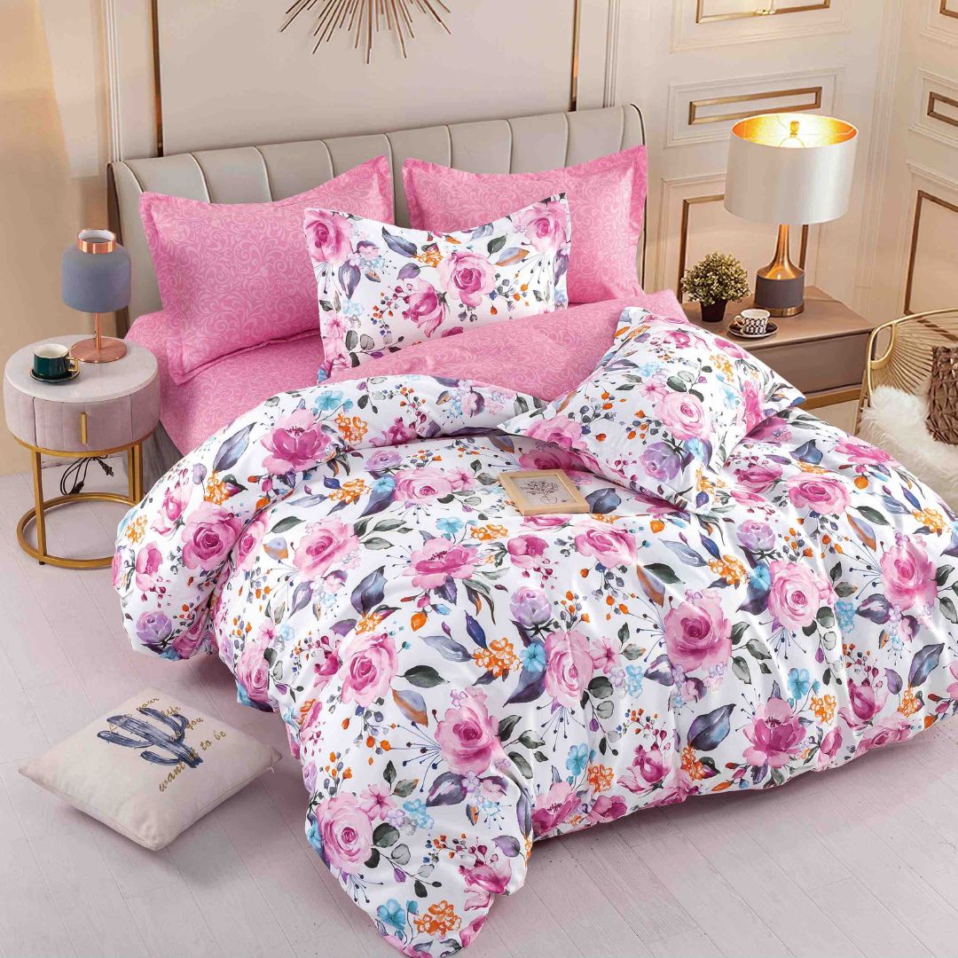 Lenjerie de pat bumbac finet - 6 Piese | 0010-J