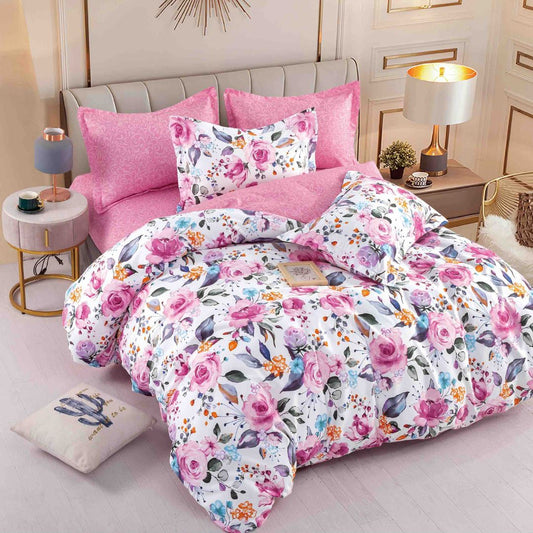 Lenjerie de pat bumbac finet - 6 Piese | 0010-J