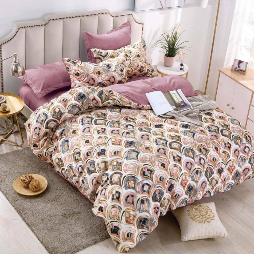 Lenjerie de pat bumbac finet - 6 Piese | 0006-J