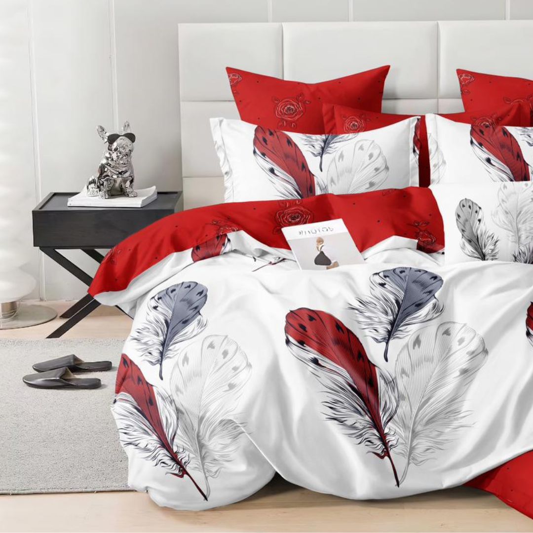 Lenjerie de pat bumbac finet - 6 Piese | 0023 - SEP