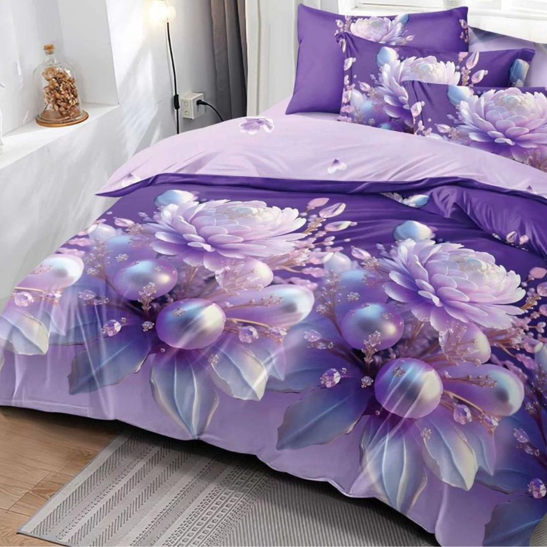 Lenjerie de pat bumbac finet - 6 Piese | 0025 - SEP