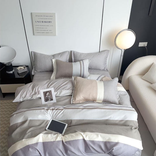 Lenjerie de pat bumbac finet - 6 piese | 0290-S