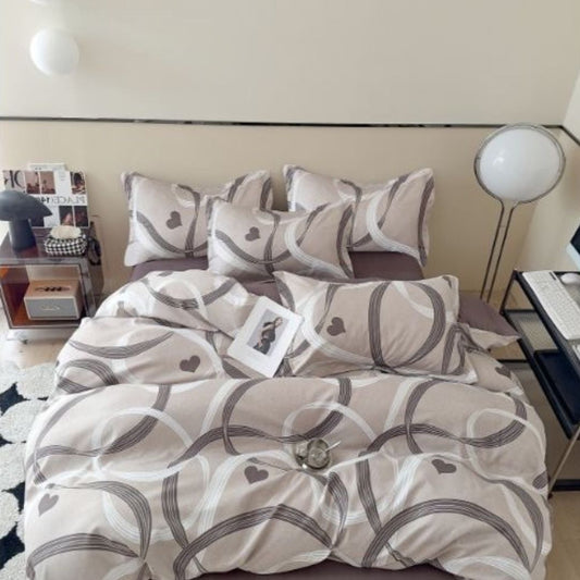 Lenjerie de pat bumbac finet - 6 piese | 0327-S