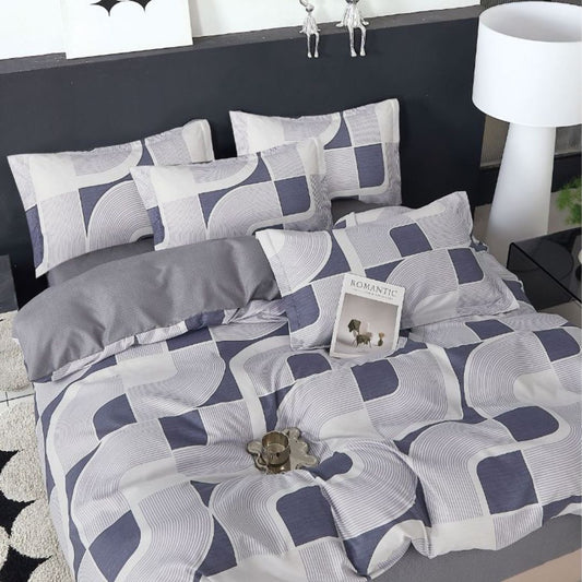 Lenjerie de pat bumbac finet - 6 piese | 0336-S