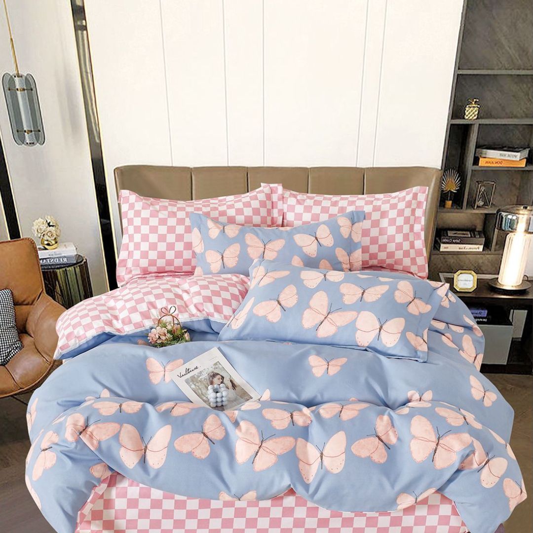 Lenjerie de pat bumbac finet - 6 piese | 0342-S