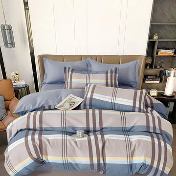 Lenjerie de pat bumbac finet - 6 piese | 0351-S