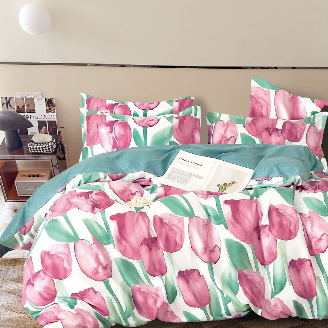 Lenjerie de pat bumbac finet - 6 piese | 0352-S