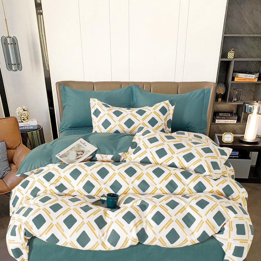 Lenjerie de pat bumbac finet - 6 piese | 0356-S