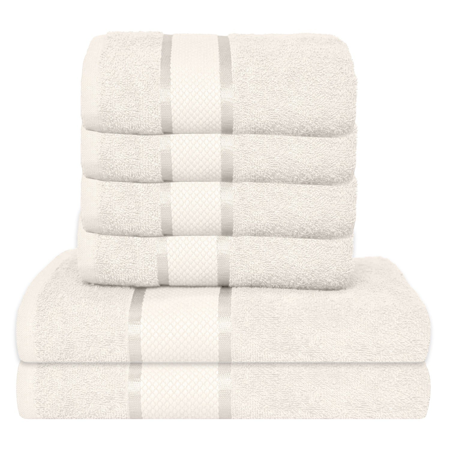 Set 6 Prosoape, 100% bumbac