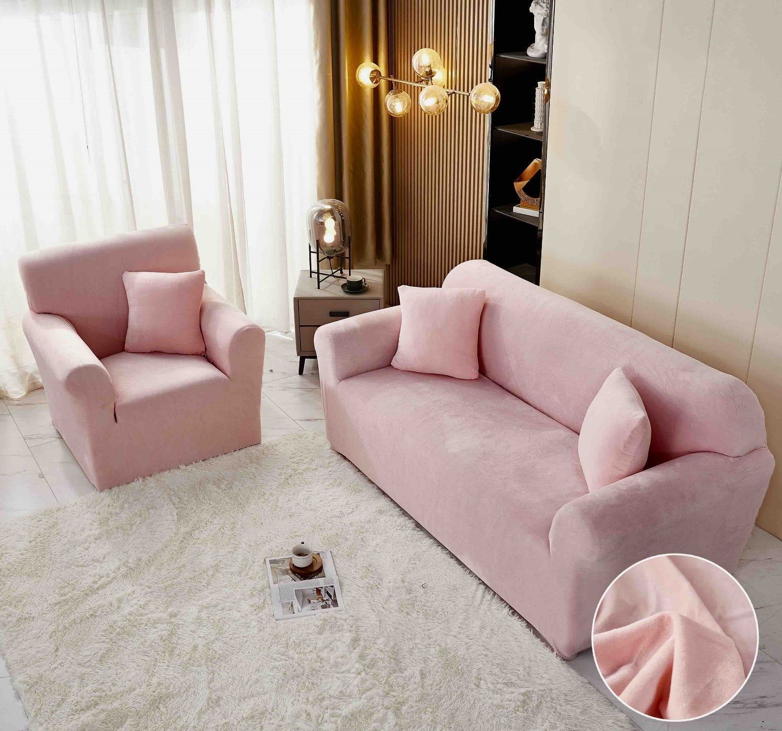 Husa Canapea din Catifea – Eleganta si Protectie pentru Casa Ta | COD 1085-J